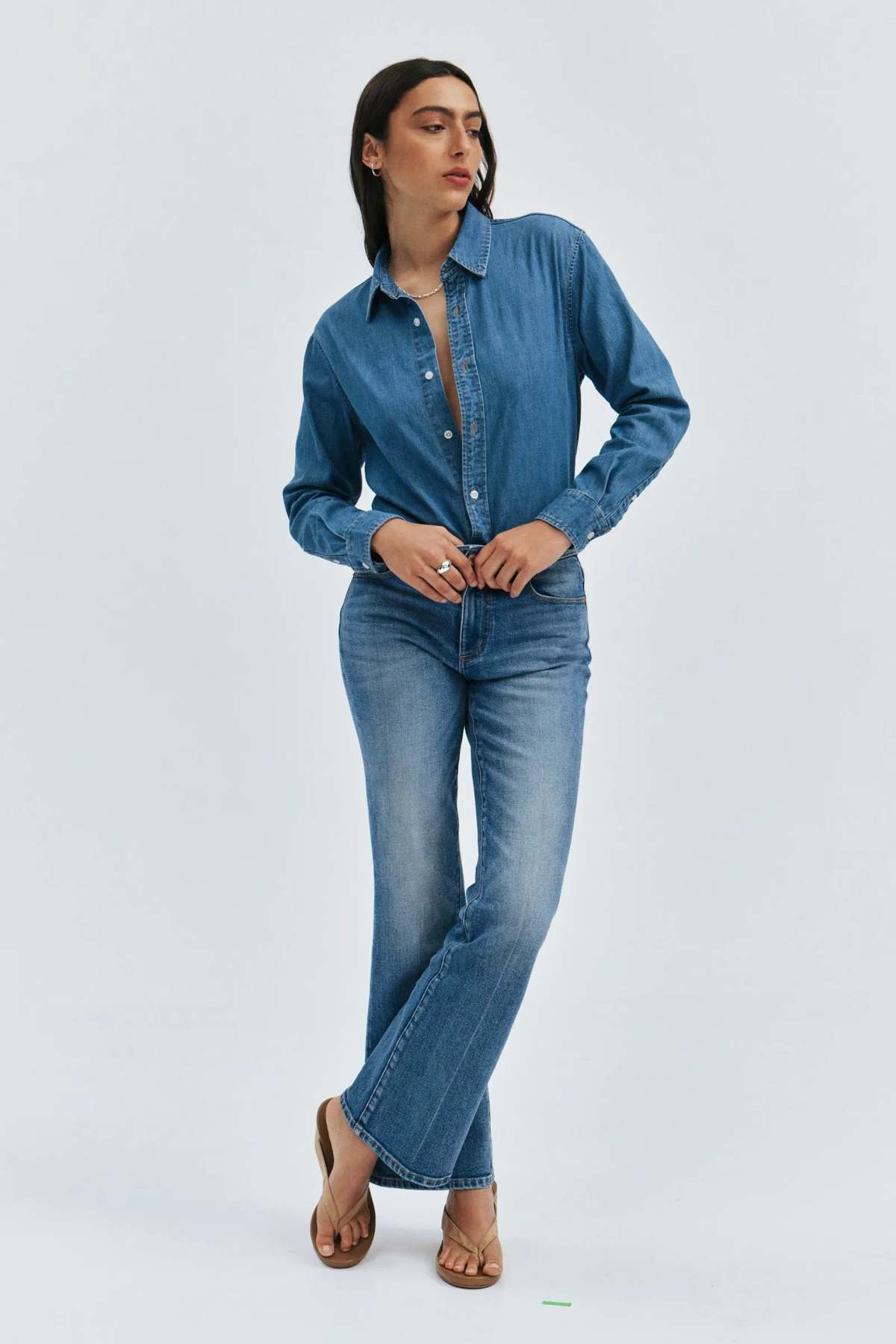 Rollas Midtown Boot Jeans - Iris Blue - Image 1 of 5