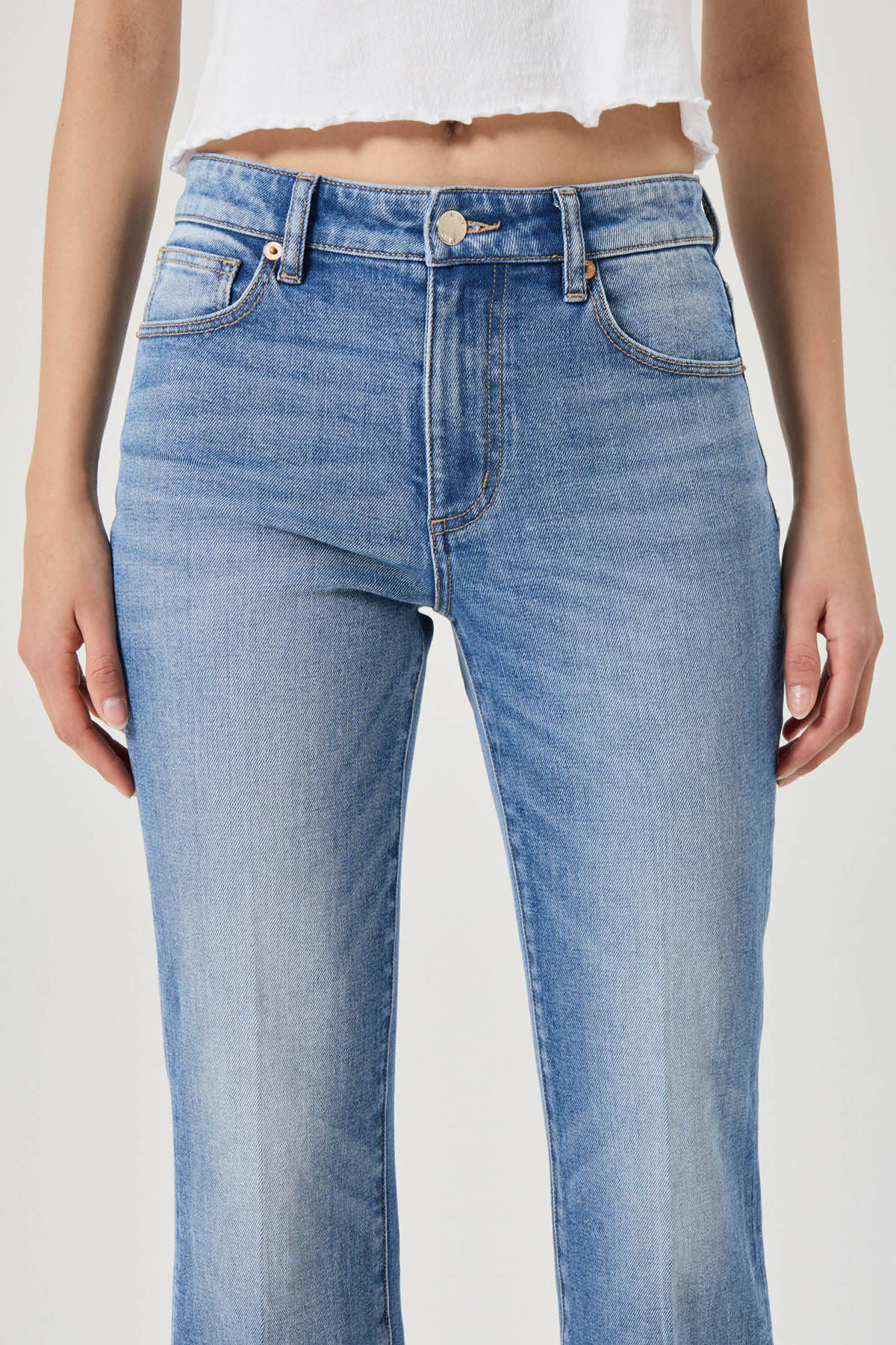 Rollas Midtown Boot Jeans - Iris Blue - Image 4 of 5
