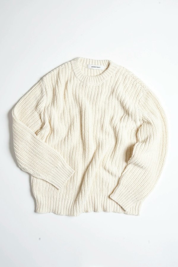 Saturday Project Fisherman Knit Sweater