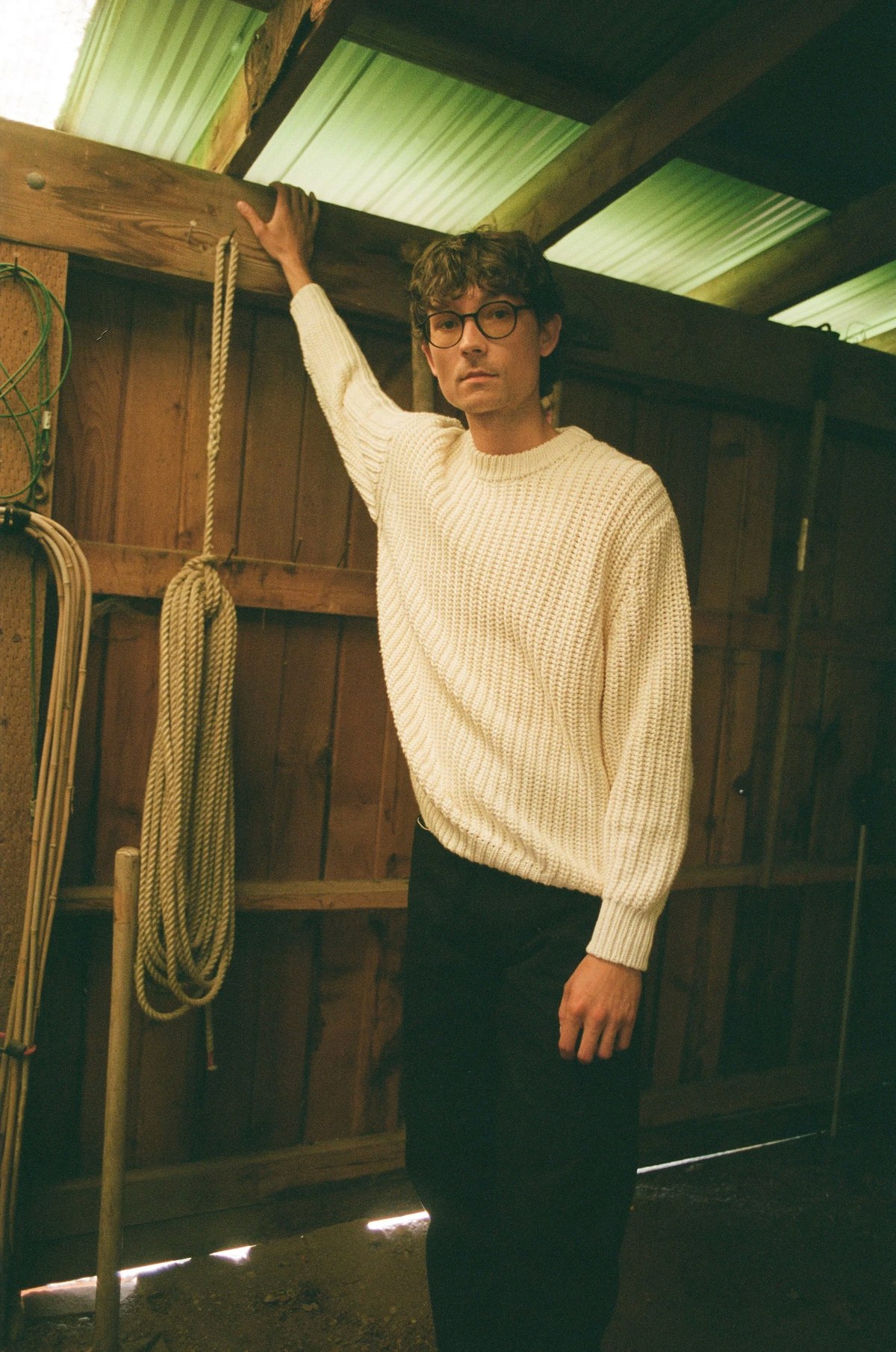 Saturday Project Fisherman Knit Sweater - Image 2 of 5
