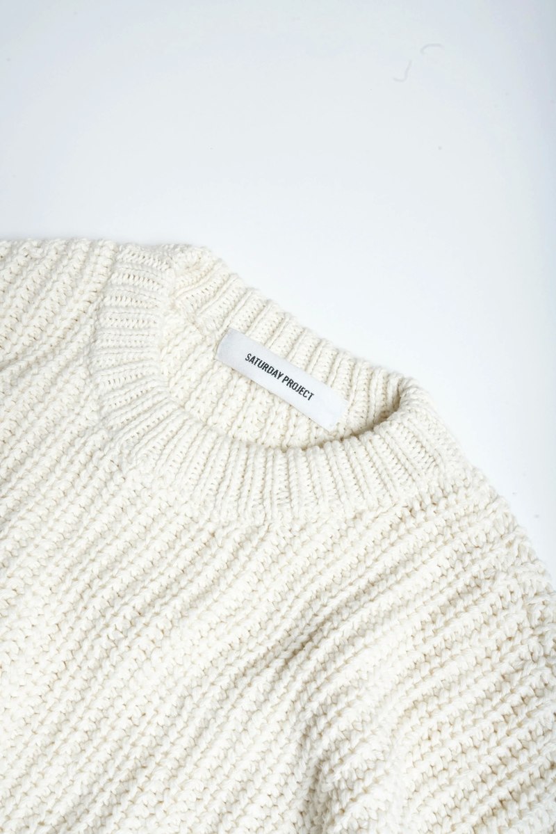 Saturday Project Fisherman Knit Sweater