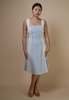 IKKIVI Meadows Reversible Corded Dress - Blue - Thumbnail 2