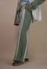 IKKIVI Meadows Unisex Colour Blocked Pants - Green - Thumbnail 7