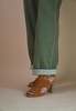 IKKIVI Meadows Unisex Patch Pocket Pants - Green - Thumbnail 7