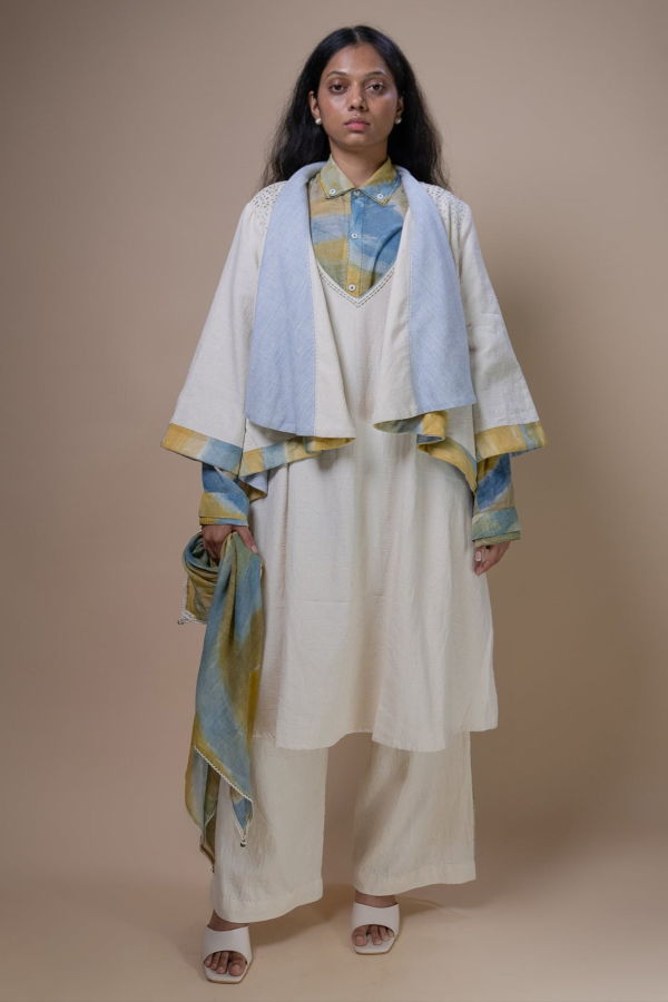 IKKIVI Meadows Unisex Reversible Overlay Jacket - Multi-Color