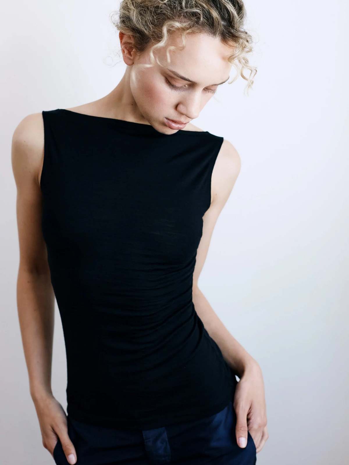 All is a Gentle Spring The Merino Wool Sabrina Top Tank Top - Image 2 of 5
