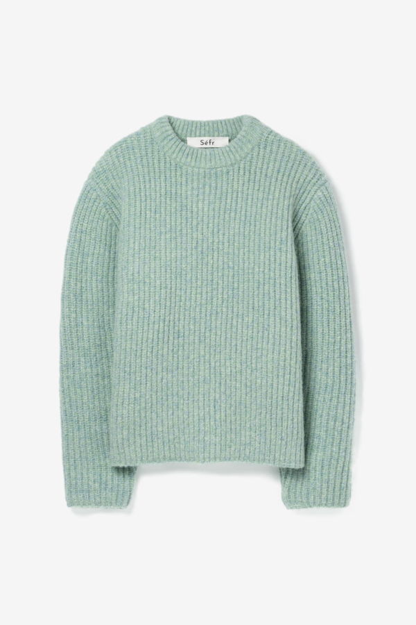 Séfr Darko Sweater - Mist Wool Melange