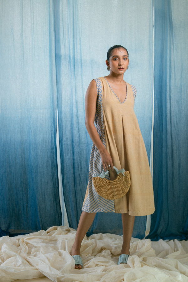 IKKIVI AY Flared Dress Dress - Yellow