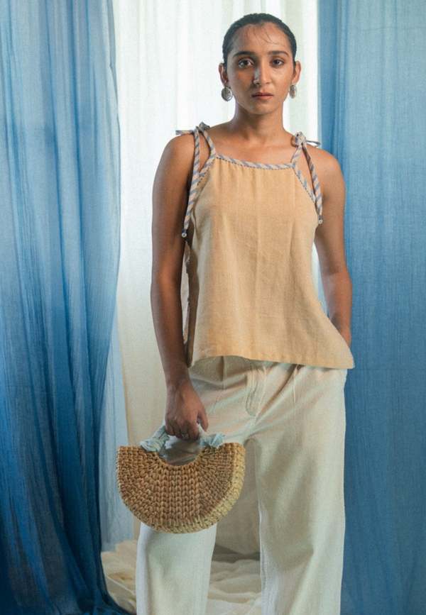 IKKIVI AY Shell Top - Yellow