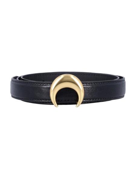 Our Legacy 2cm Croc Bull Hide Belt - Vanilla | Garmentory