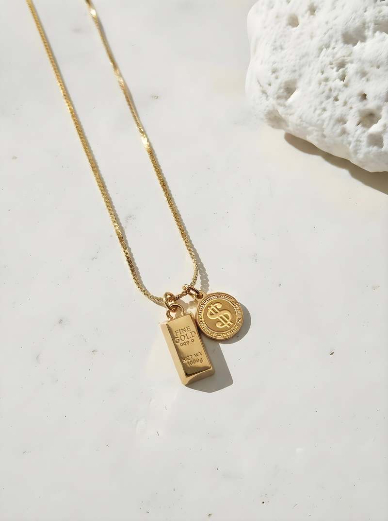 MATTER MATTERS Fortune Gold Assets Necklace