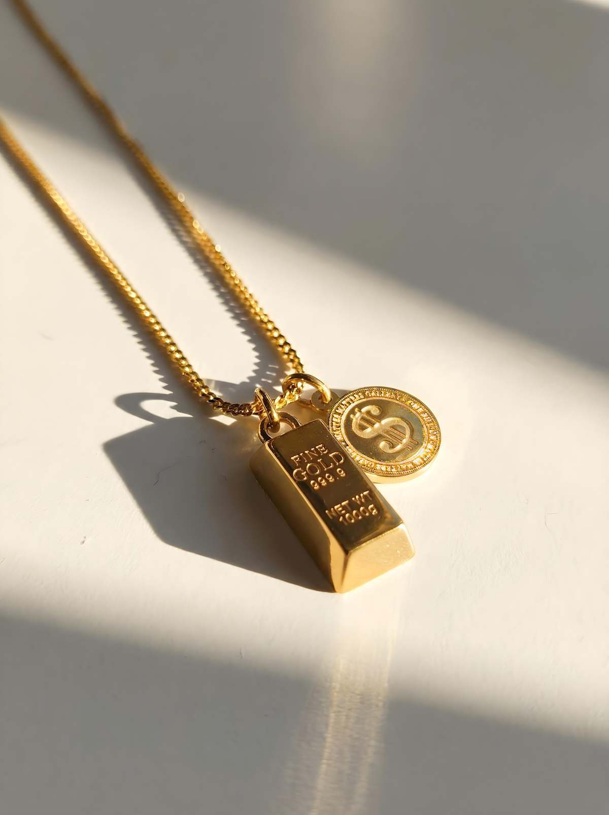 MATTER MATTERS Fortune Gold Assets Necklace - Image 6 of 8