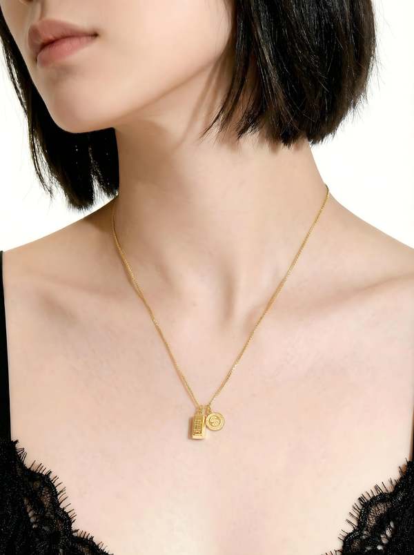 MATTER MATTERS Fortune Gold Assets Necklace