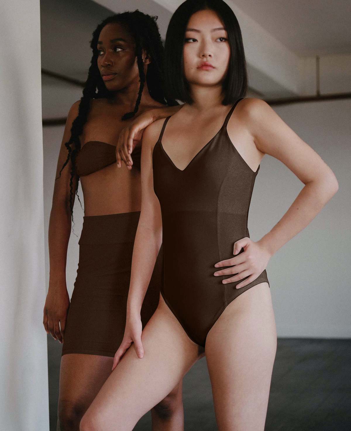 hauslabel HA TWISTED BIKINI TOP - ARABICA - Image 6 of 6