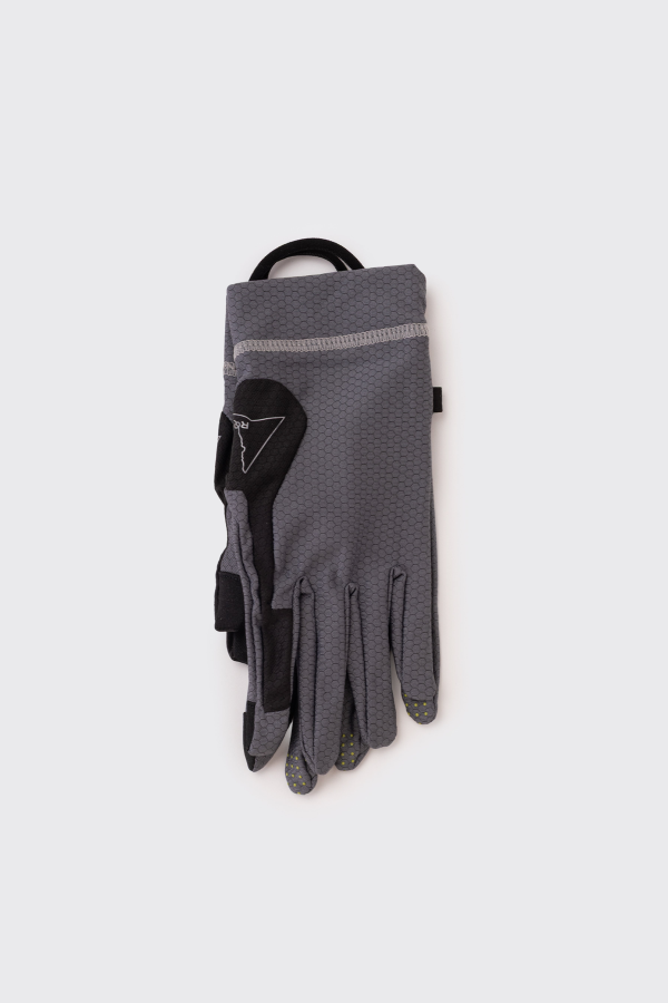 ROA Andie Base Layer Gloves - Grey Black