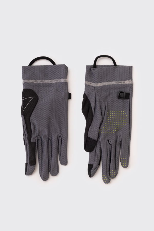 ROA Andie Base Layer Gloves - Grey Black