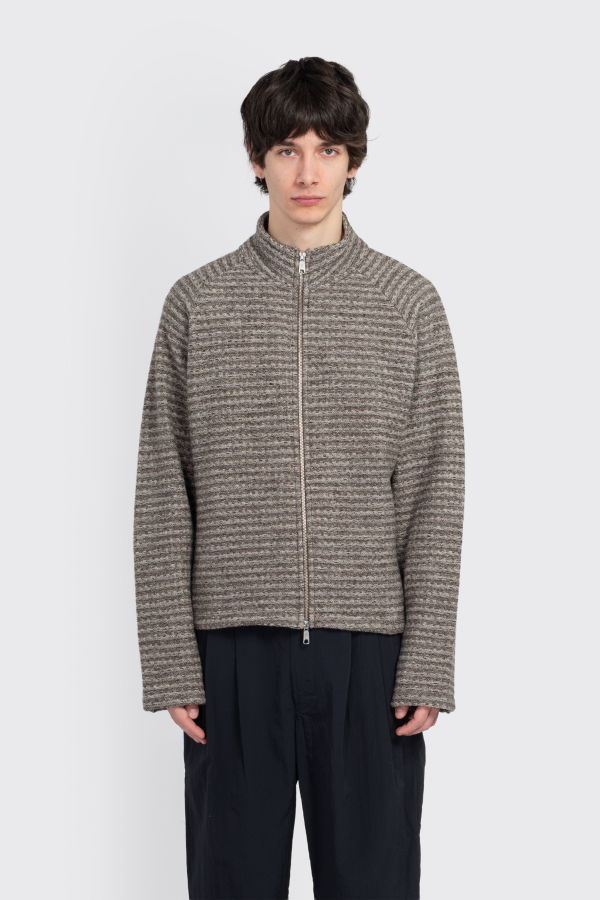 mfpen Leisure Zip Up Sweatshirt - Brown