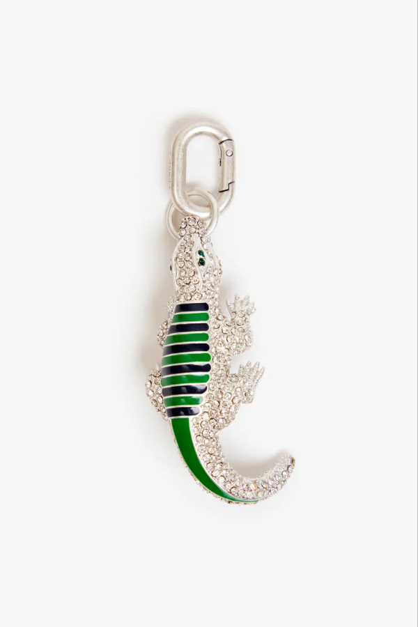 Clare V. Alligator Fob Bag Charm