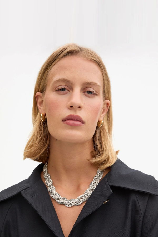 Maison Djouf Clare V. Fete Collar Necklace