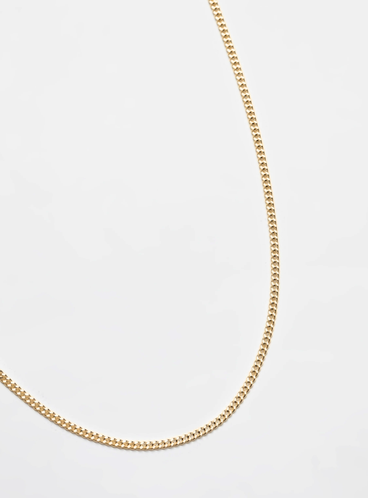 Wolf Circus Gold Curb Chain Necklace - Image 2 of 2