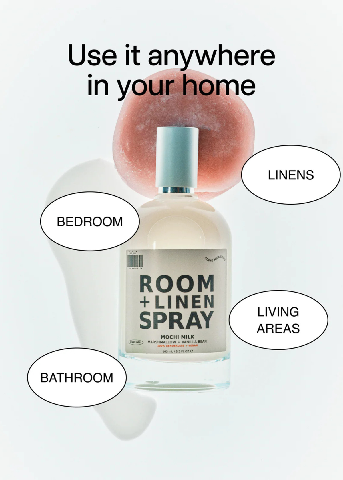 DedCool Mochi Milk Room + Linen Spray - Image 2 of 2