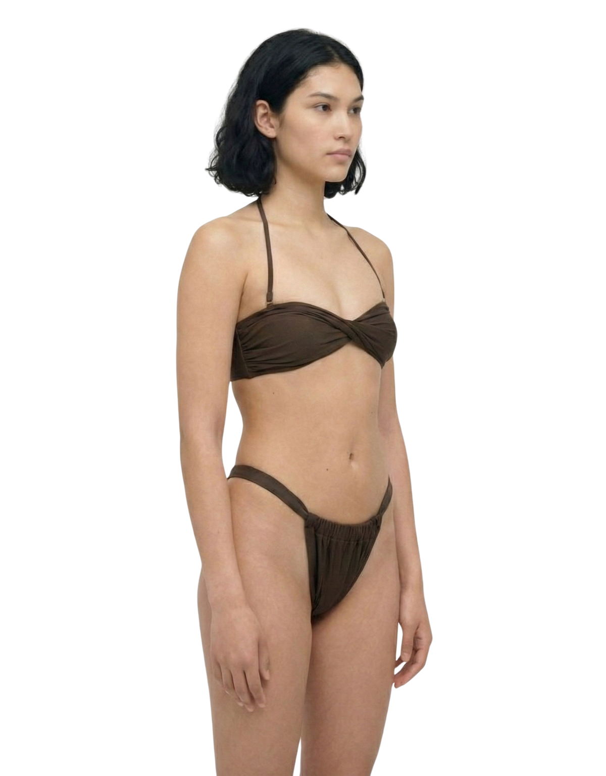 hauslabel HA 011 ADJUSTABLE BIKINI BOTTOM - ARABICA - Image 3 of 5