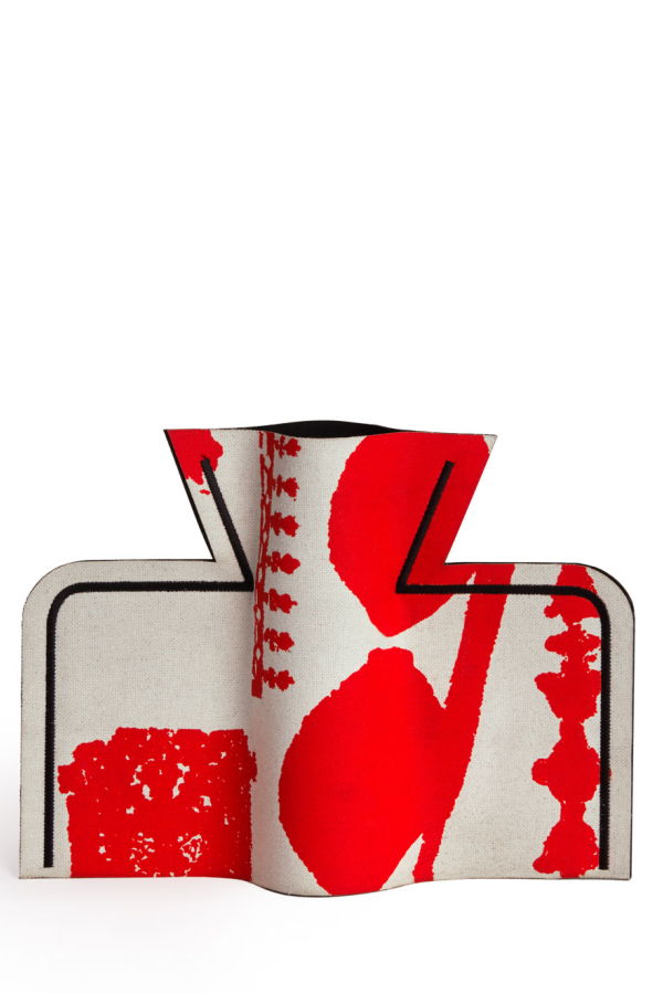 London Atelier Byproduct Dodecanese Bowl Vase - Red