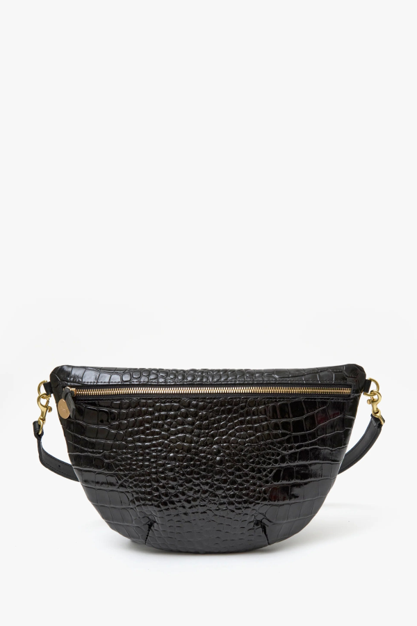 Clare V. Grande Fanny Congo Croco Bag