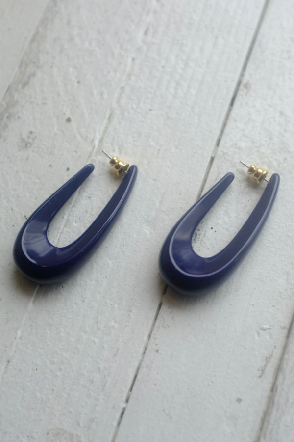 Rachel Comey Avalon Earrings - Navy