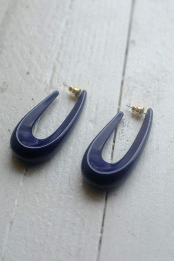 Rachel Comey Avalon Earrings - Navy