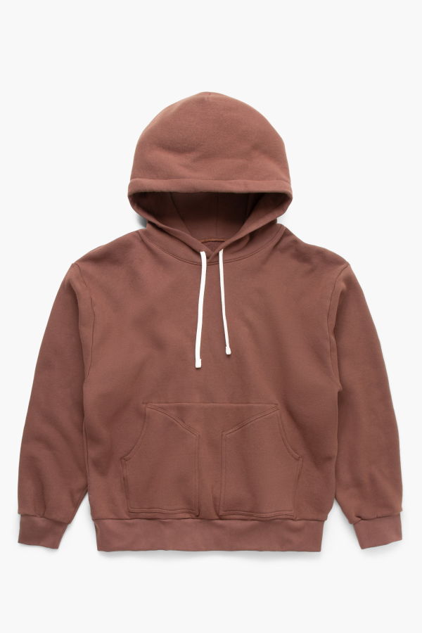 s.k. manor hill Reversible Evert Hoodie - Brown