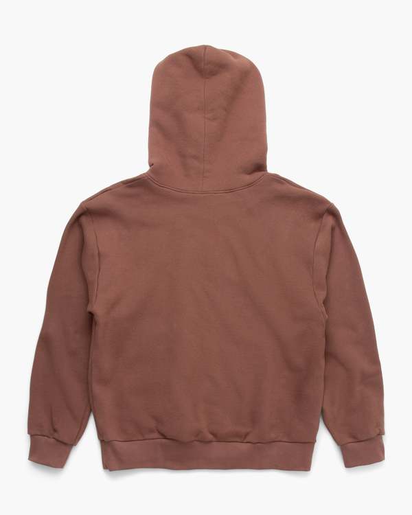 s.k. manor hill Reversible Evert Hoodie - Brown