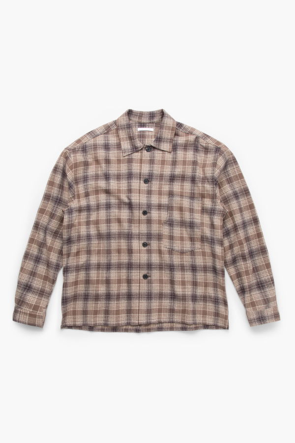 s.k. manor hill Task Shirt - Brown