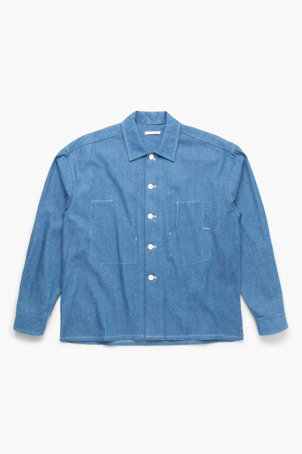 s.k. manor hill Task Shirt - Blue