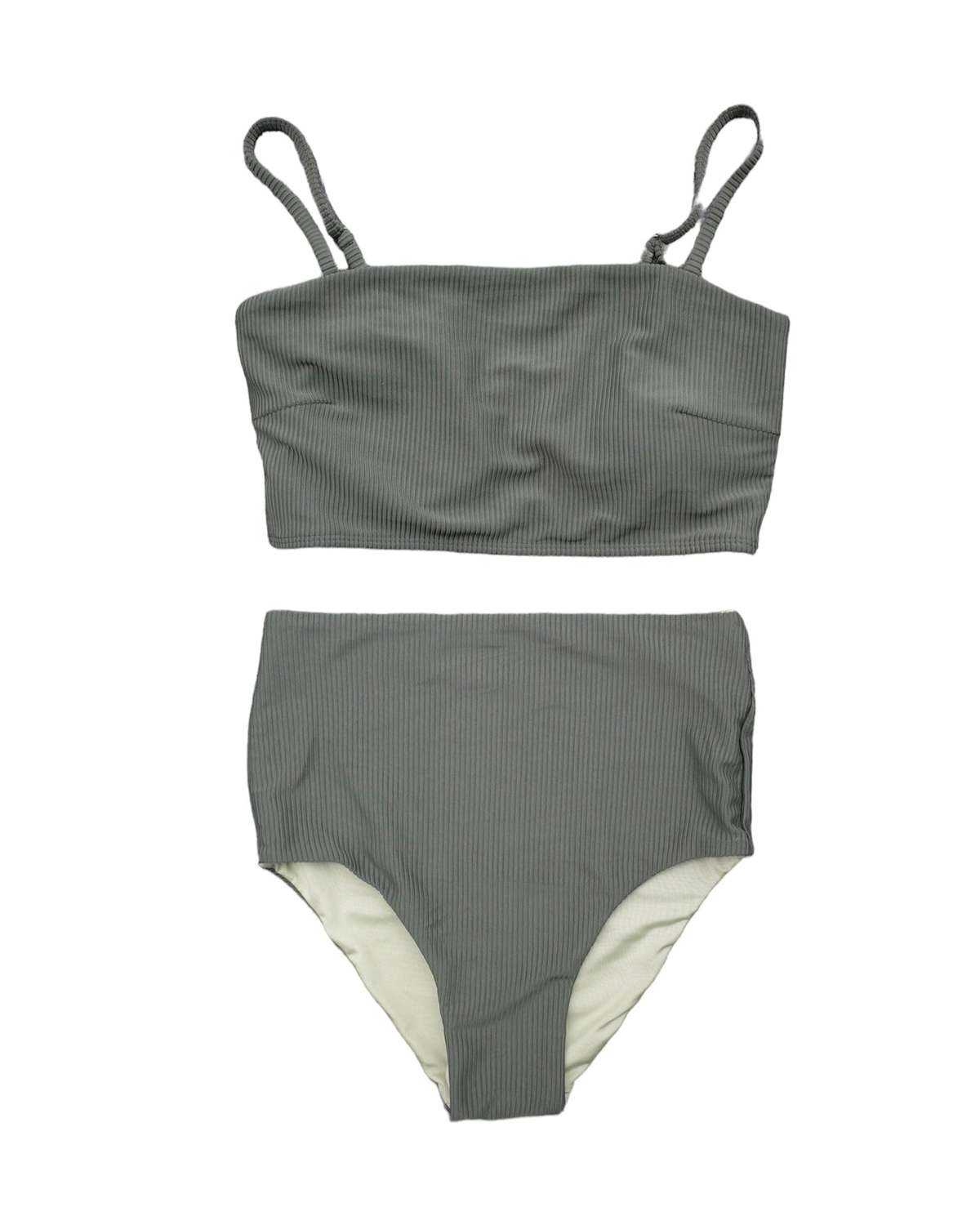 Monamour x at Dawn. Eco Ribbed Bikini Set - Image 2 of 4