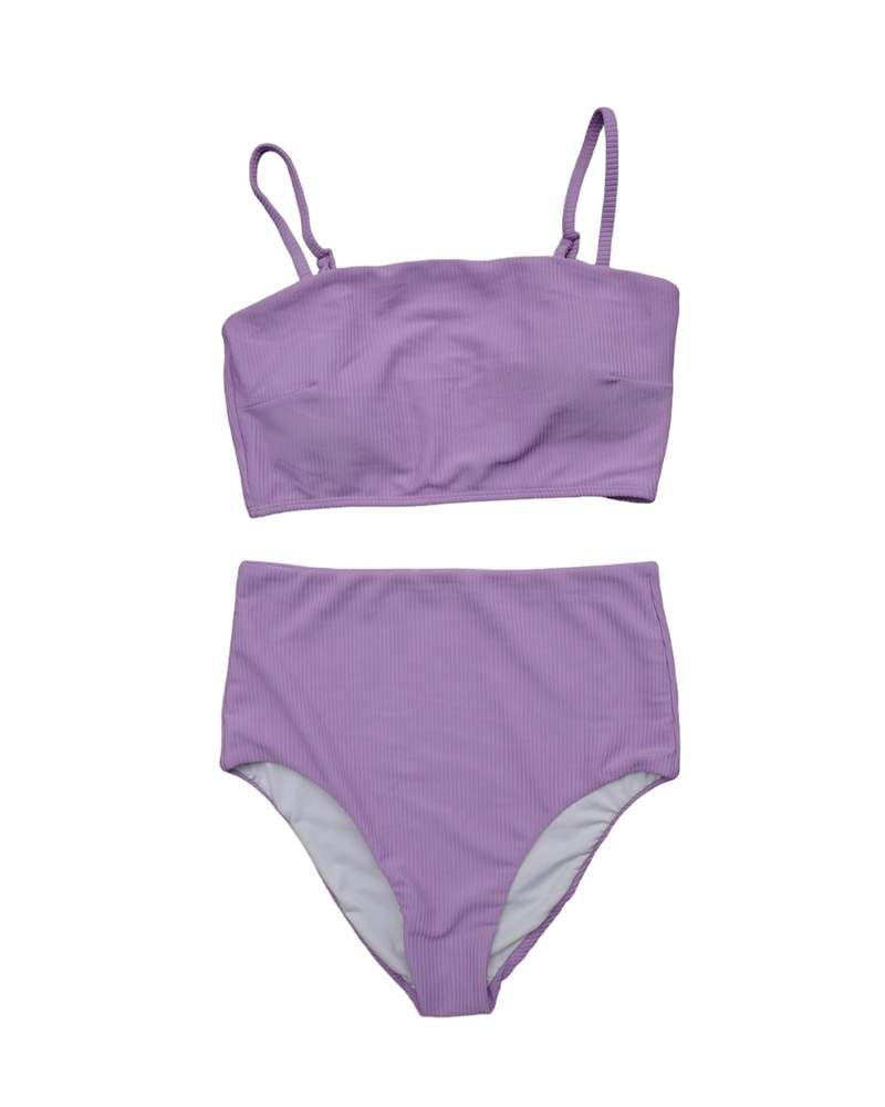Monamour x at Dawn. Eco Ribbed Bikini Set