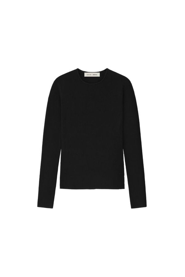 Fear of God Rib Long Sleeve Top - Vintage Black