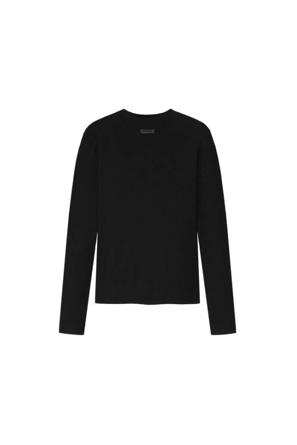 Fear of God Rib Long Sleeve Top - Vintage Black