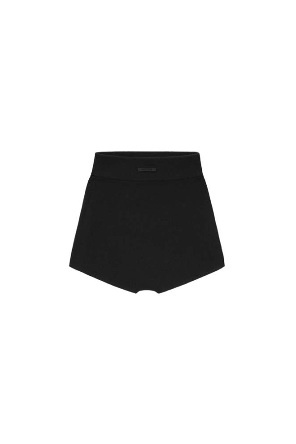 Fear of God Essentials Rib Boy Shorts - Vintage Black