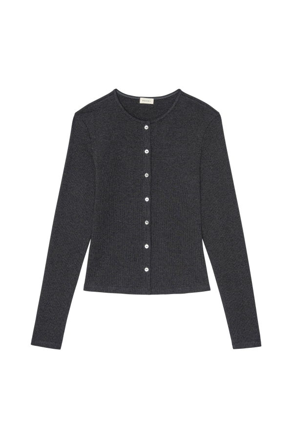 Donni. Rib Cardi Cardigan