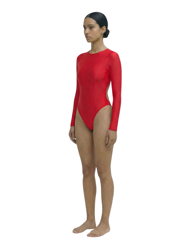 hauslabel LOW CUT BODYSUIT - REDCOAT