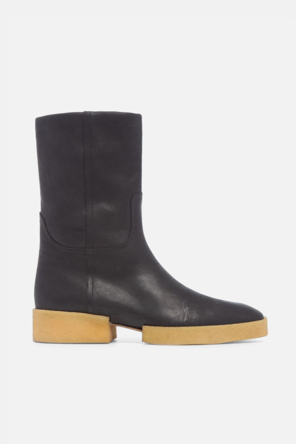 Coclico Blimey Shearling Boot - Black Leather