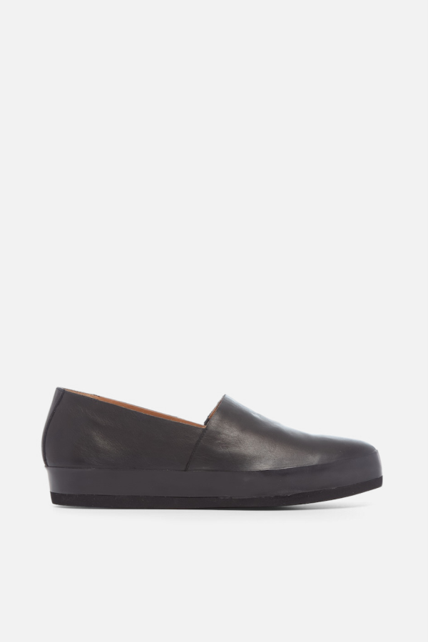 Coclico Gentian Flat - Black Leather