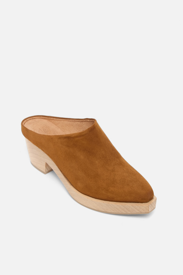 Coclico Kule Clog - Russet Suede