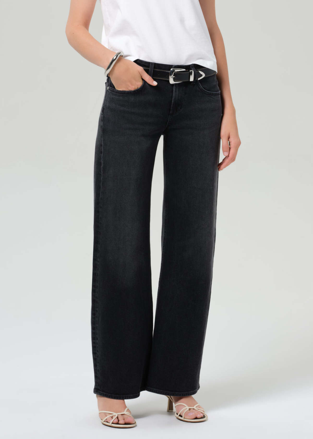 Citizens of Humanity Nora Trouser Jeans - Cat Eye - Image 4 of 7