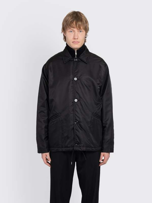 Maison Margiela MM6 Insulated Collared Jacket - Black