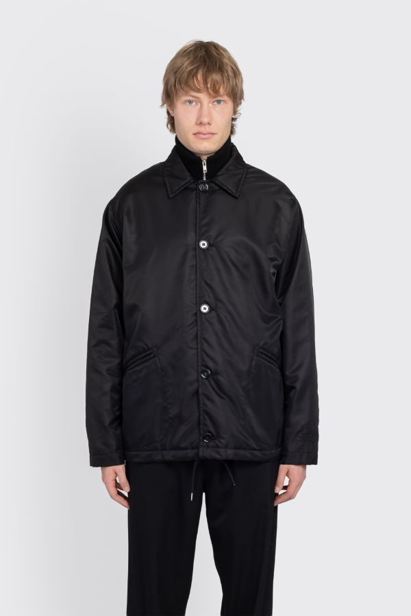 Maison Margiela MM6 Insulated Collared Jacket - Black