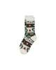 MALBON GOLF Douglas Fair Isle Sock - Ivory - Thumbnail 1