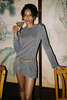 Gil Rodriguez Shimmer Knit Electra Dress - Espresso - Thumbnail 2