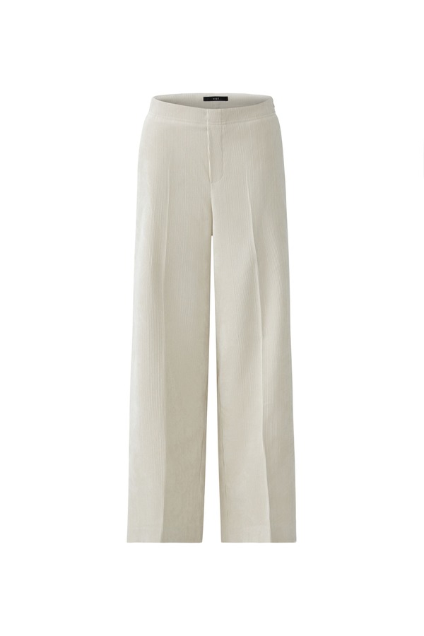 OUI FASHION Pantalon Corduroy Pants - Ivory OUI FASHION Pantalon Corduroy Pants - Ivory